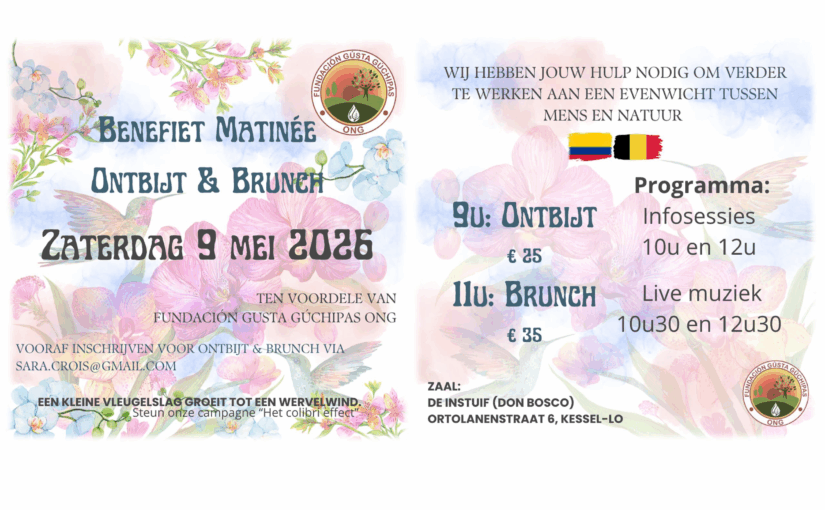 Uitnodiging Benefiet Matinée